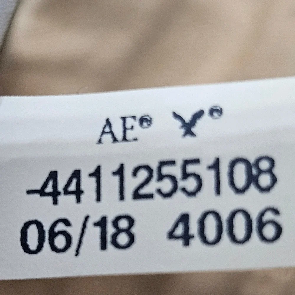 American Eagle Chino Pants 34x34 Khaki Original Straight Ne(x)t Level Flex